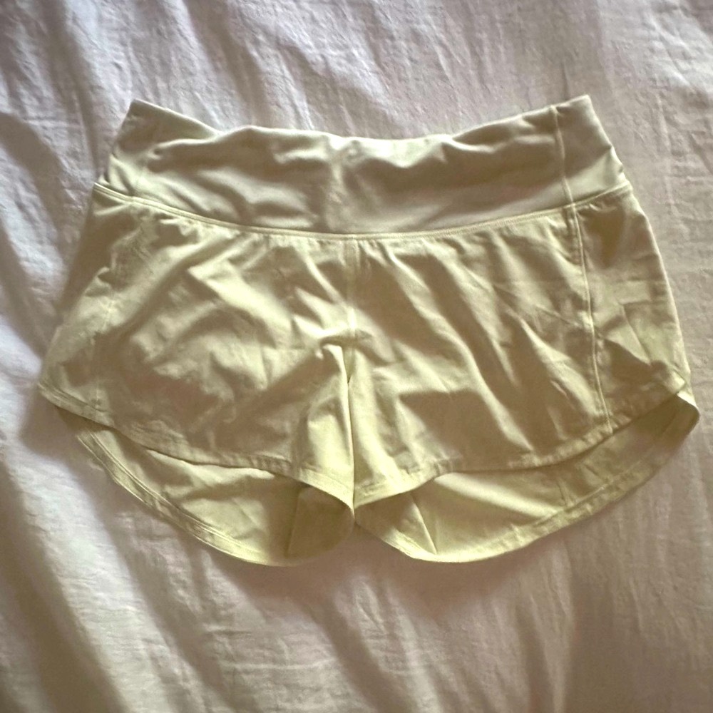 Lululemon Speed Up Shorts - only worn a handful of times. Like new!